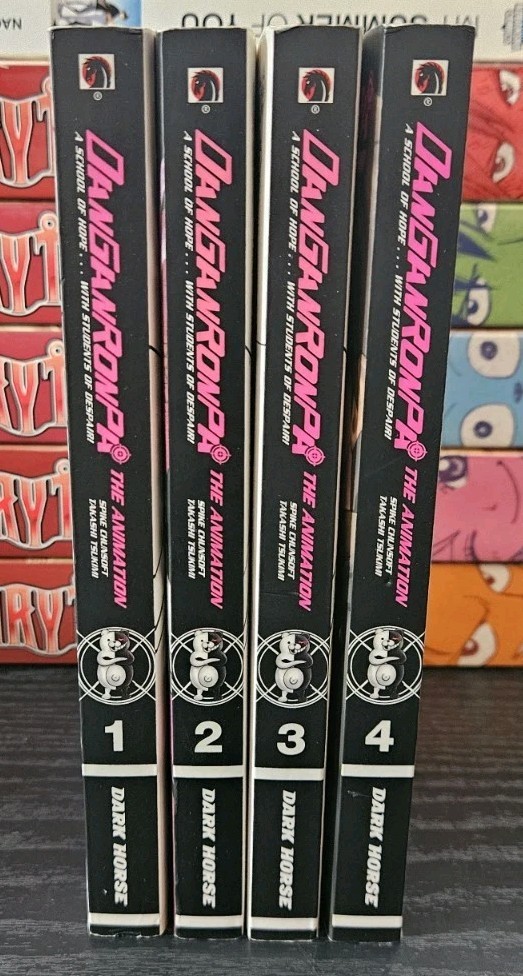 Manga Danganronpa The Animation A School Of Hope Set Vol 1-4 English Volumes