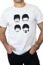 Image of The Beatles Silhouette T-Shirt - Premium T-Shirt - The Beatles