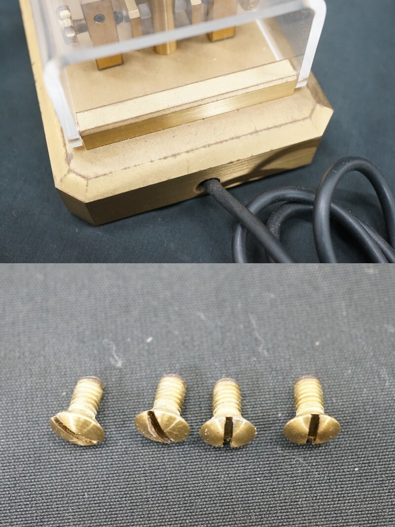 German Schurr Profi 2 CW Morse Code Key High End Precision Paddle