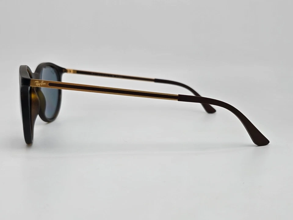 雷朋 RB4274 橡胶哈瓦那镜框偏光灰色镜片太阳镜意大利 57 毫米 — 第 4/4 张图片