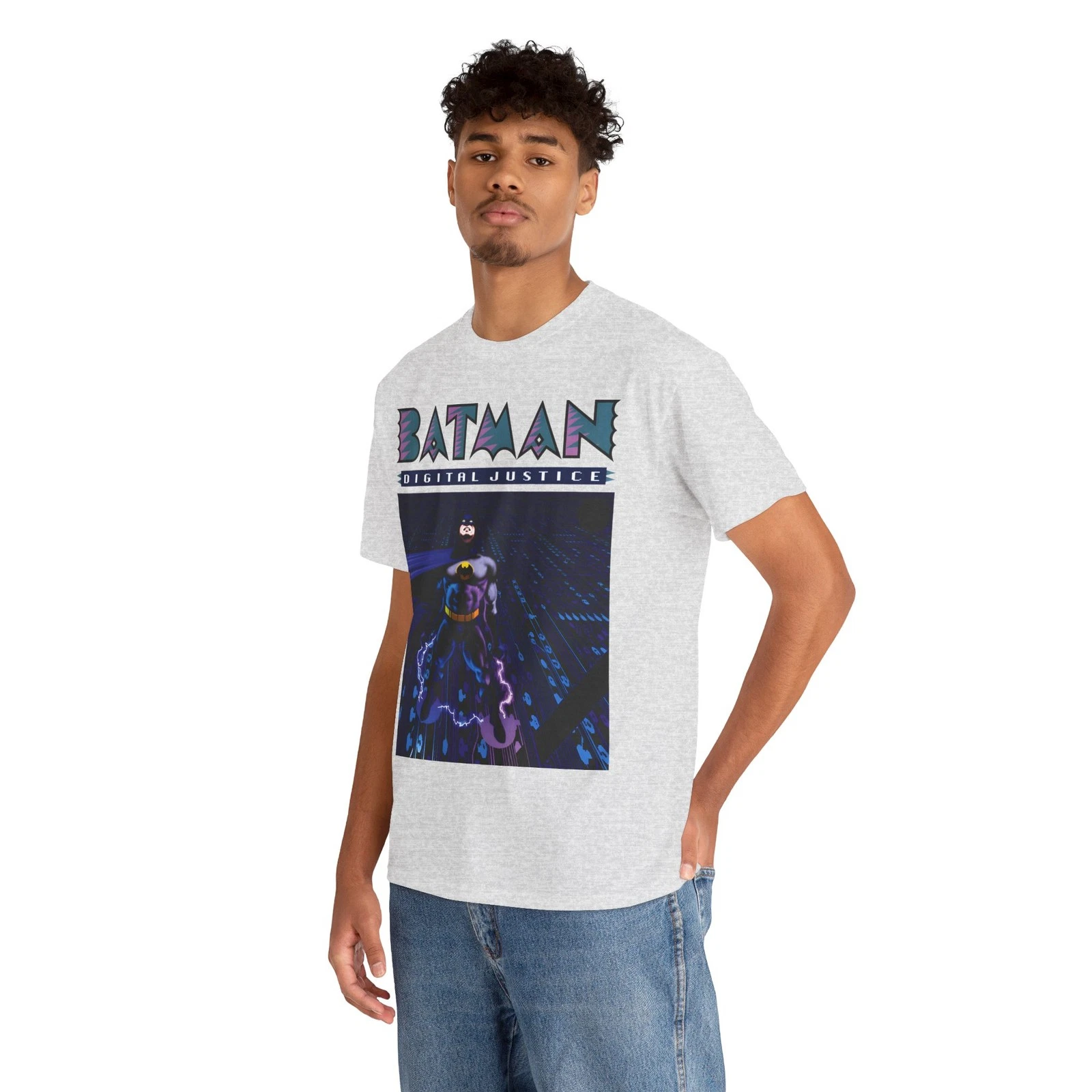 Batman Digital Justice T-Shirt - Pepe Moreno Computer Art - DC Comics