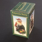 Kurt Adler Santa's World Santa Figurine 6.5" Vintage Original Box  — photo 3