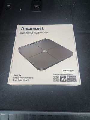 Amzmerit Smart Scale With 8 Electrodes Model Cf661 Ble Plus Wi-Fi