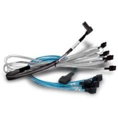 Broadcom - Câble interne SAS - Slim SAS (SFF-8654) (M) pour Mini SAS HD (SFF-864