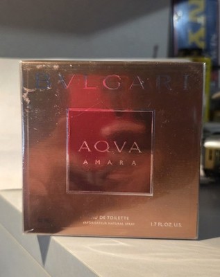 BVLGARI AQVA AMARA PARFUM 50 ML EAU DE TOILETTE NEU VERSIEGELT