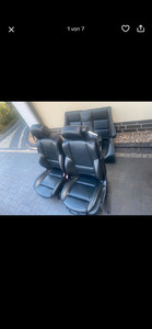 BMw e46 cabrio Sportlederausstattung Leder schwarz komplett