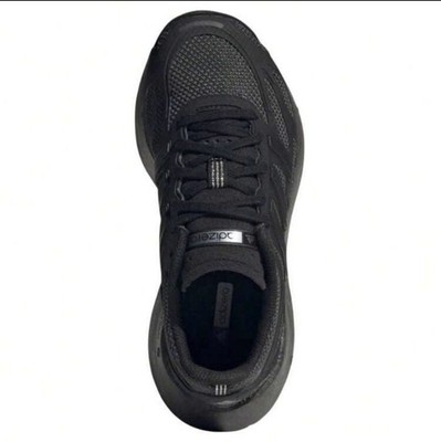 adidas Adizero Black Low Top Lace Up Mesh Breathable Running Sneaker
