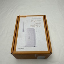 Alarm.com PoE WI-FI Bridge ADC-W100 New open Box Free Fast Shipping