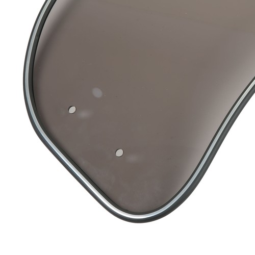 Ι Smoky Motorcycle Oval Windshield Clear Front Windscreen Spoiler Air Wind - Picture 2 of 12
