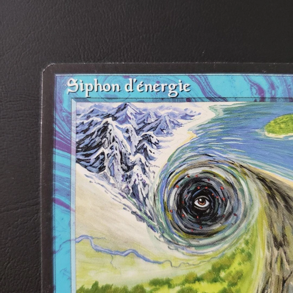 MTG Power Sink French Error Card Siphon denergie Playtest Condition - Image 2 of 4