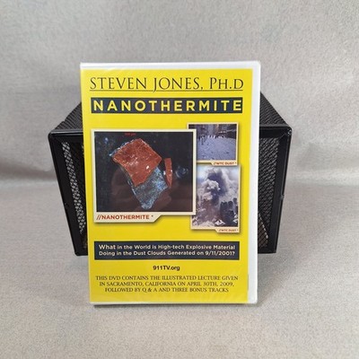 Steven Jones PHD Nanothermite 911 DVD Illustrated Lecture April 30th 2009 New