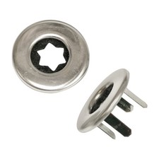 Door Lock Pull Knob Ferrule 1968-77 Chevelle Camaro Lemans Cutlass Firebird 2pc