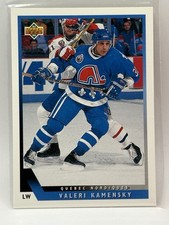 1993-94 Upper Deck - #118 Valeri Kamensky - Quebec Nordiques