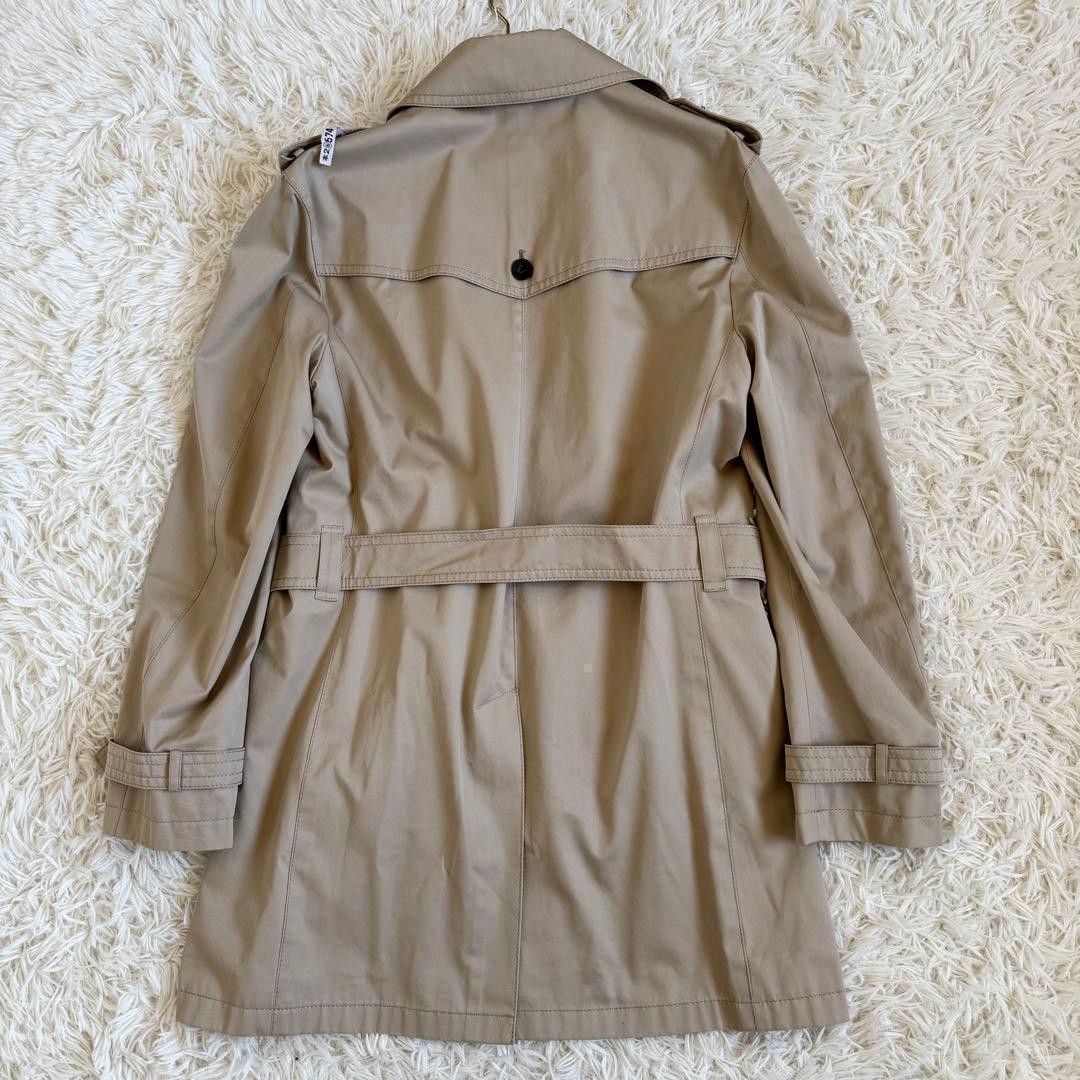 Burberry Black Label trench coat, beige, men's size M thumbnail 6