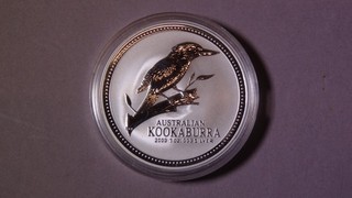 Silbermünze Australian Kookaburra 2003 1 oz 999 Feinsilber