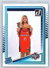 2025 Panini Donruss WNBA Rated Rookie Kiki Iriafen #94 Rookie RC Mystics (477U)