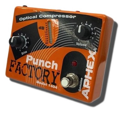 APHEX 1404 Punch Factory Compressor Pedal 2048 Tested & Works