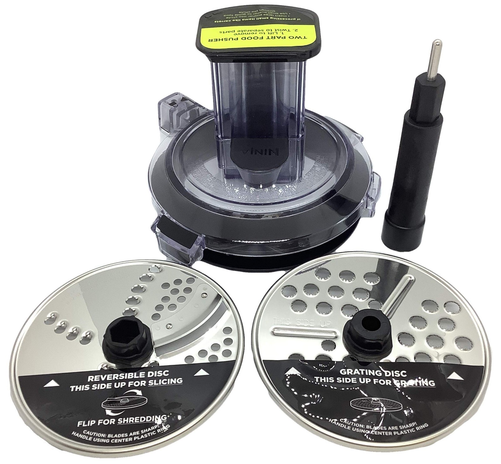 Ninja Feed Chute Lid Disc Kit for 40oz Food Processor Bowl C