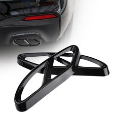 Car Cylinder Exhaust Pipe Cover Trim For Mercedes Benz GLC C E Class C207 Coupe