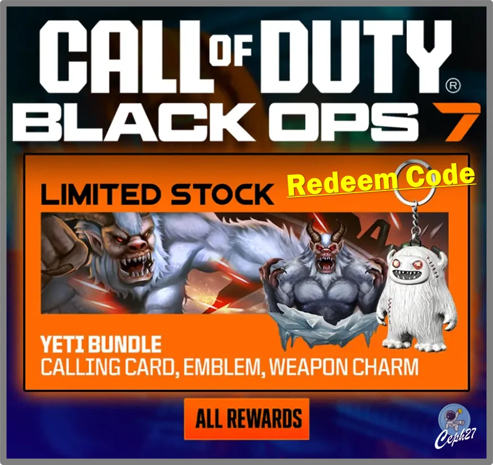 Call Of Duty: Black Ops 7 Yeti Bundle - All Platforms - Global Key