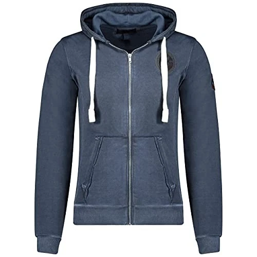 Geographical Norway da Uoo Felpa con Cappuccio ezza Zip con Cappuccio