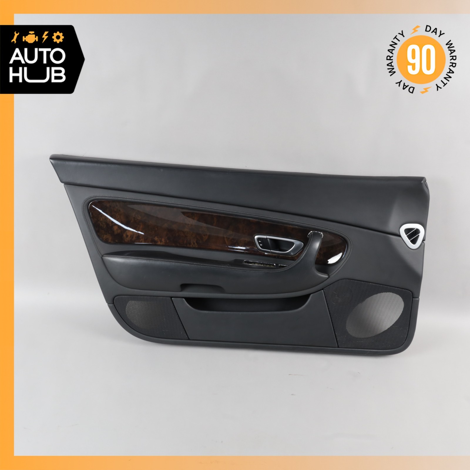 07-11 Bentley Continental GTC Left Side Interior Door Panel OEM
