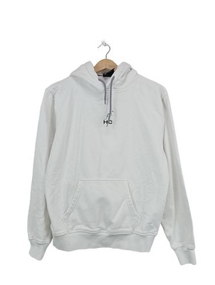 AUSTRALIAN Kapuzensweatshirt Damen Sweat Gr. DE 36 weiß Casual-Look