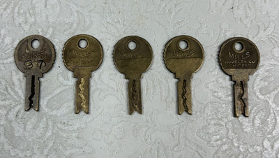5 Mills Slot Machine Keys