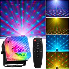 Sound Activated Party Lights Disco Ball Light with Remote LED Strobe Mood Lights