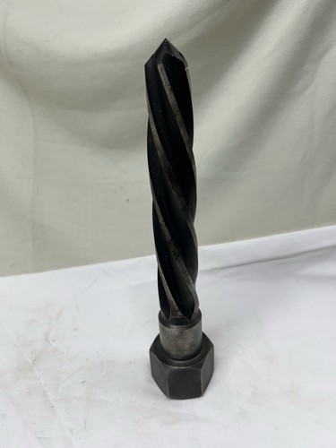 Hex Flat Bottom Twisted Shank 11”length- 1 1/2” Drill Reamer Machinist