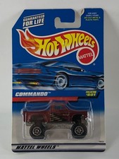 Hot Wheels Commando Red 1998 #601 New Package