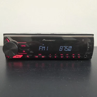 Autoradio Pioneer MVH-390BT 1/2Din Bluetooth USB AUX Facade Detachable - Photo 1/4