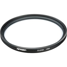 Tiffen 55mm Clear Protection Glass Filter 55CLR