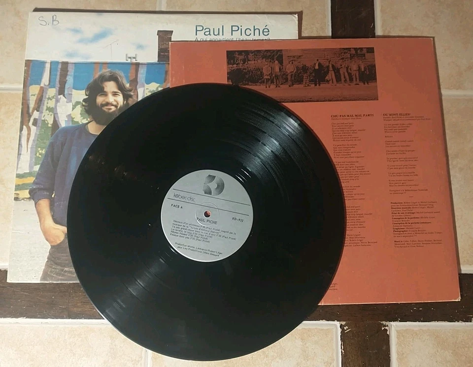 Lot of 6 vinyls records - titles in description - Pop / Chanson - Image 4 of 4