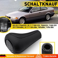 Schaltknauf Schalthebel Leder Hebel f�r BMW 3er 5er 6er x3 x5 5 Gang 25117500299