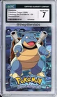 Blastoise 1999 Pokemon Topps Pokemon the First Movie Second Print E9 CGC7