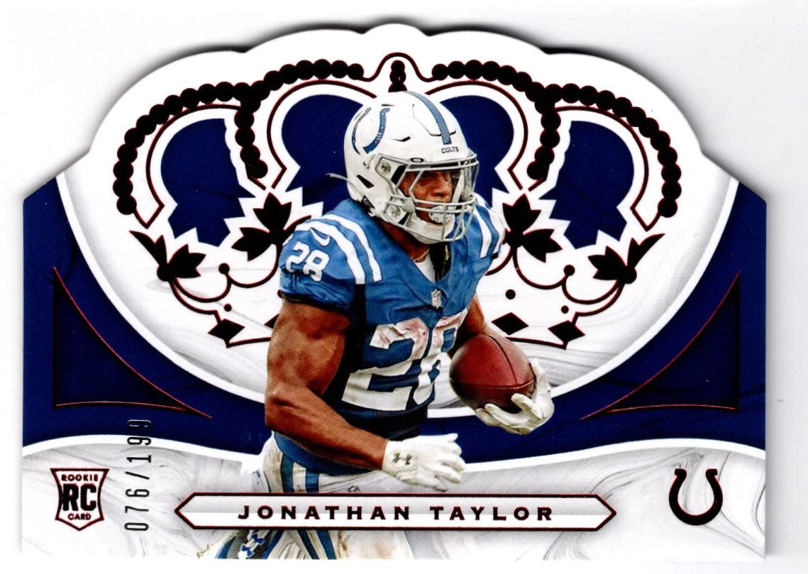 Jonathan Taylor Panini Chronicles Crown Royale #CR7 Red