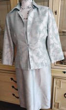 Jessica Howard Evenings 2 Piece Jacket Dress Set - Size 6 Euc