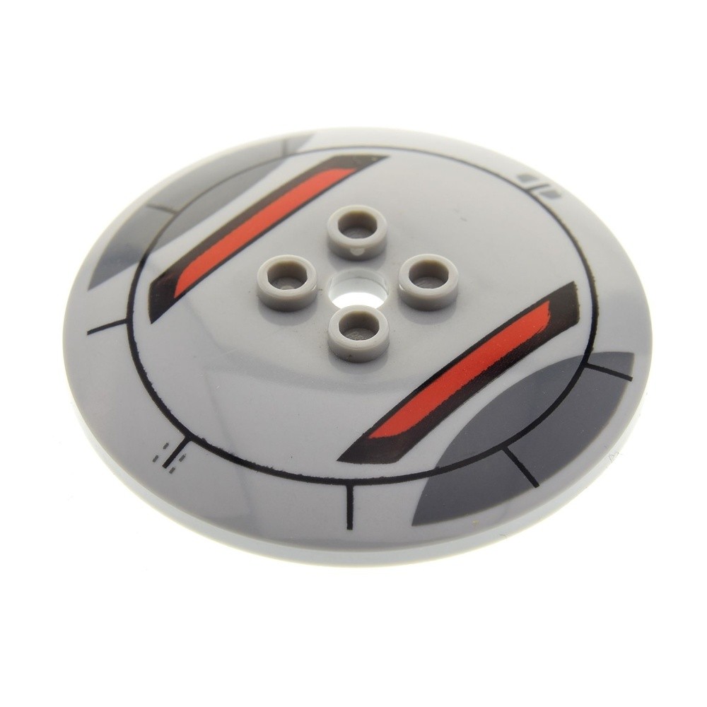 1X Lego Sat Radar Bowl 6X6 New Light Gray Umbrella Star Wars 44375APB06