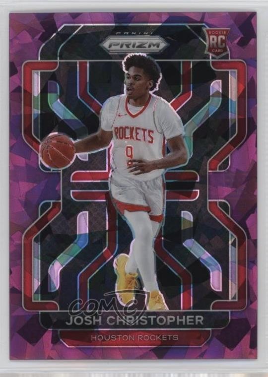 2021-22 Panini Prizm Purple Ice 136/149 Josh Christopher #324 Rookie RC 0ot5