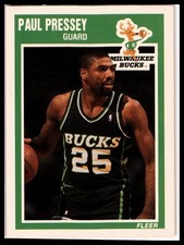 1989-90 Fleer #89 Paul Pressey