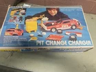 Vintage 1974 Louis Marx Pit Change Dodge Charger Race Car Toy