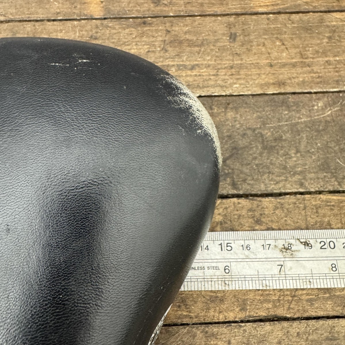 Vintage 90s WTB SST.X Saddle Seat Black White Rails SSTX Mountain