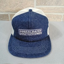 Consolidated Nutrition LC Denim Mesh Trucker ...