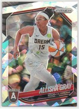 2025 Panini Prizm WNBA Allisha Gray #16 Ice Prizms Atlanta Dream