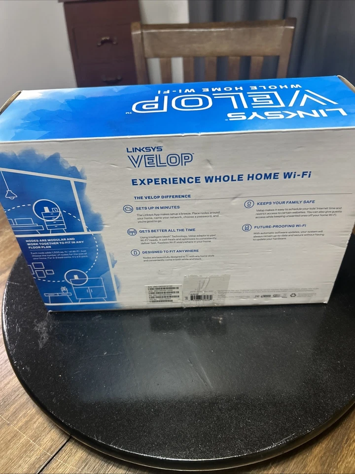 New In Box Sealed Linksys Velop  AC2400 Home WI-Fi Up To 3000 SQ FT Coverage - Image 3 of 4