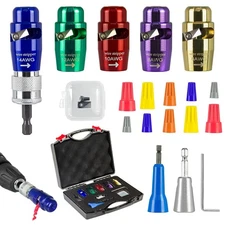 Wire Stripper for Drill Upgraded 2025 Twister Tool for Drill 14/12/10/8/6 AWG...