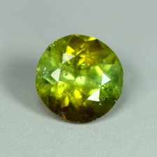 1.18 Cts Ravishing Best Color 100  Natural Unheated Bi-Color Tourmaline Round