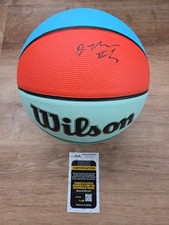 OLIVIA MILES Autographed Signed WNBA Basketball 28.5" JSA COA Minnesota Lynx TCU