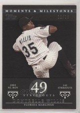 2007 Topps Moments & Milestones Black 12/29 Dontrelle Willis #85 fm0